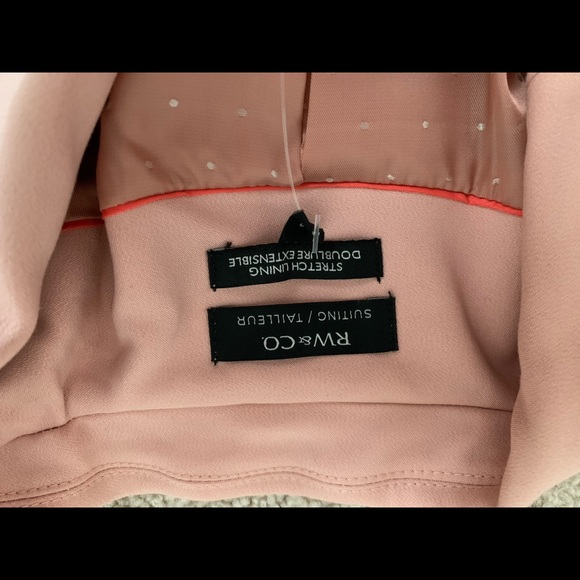 Tea Pink Tailored Blazer/Suit Jacket - Picture 5 of 6